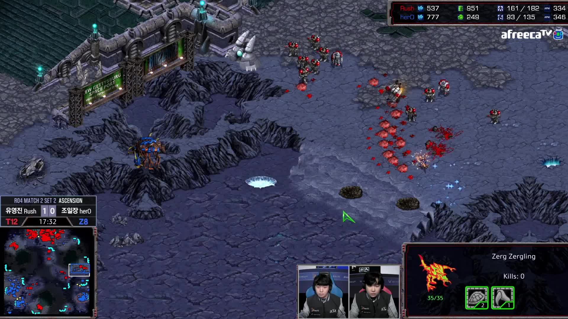 ASL S12 Semifinals 2 | hero vs Rush